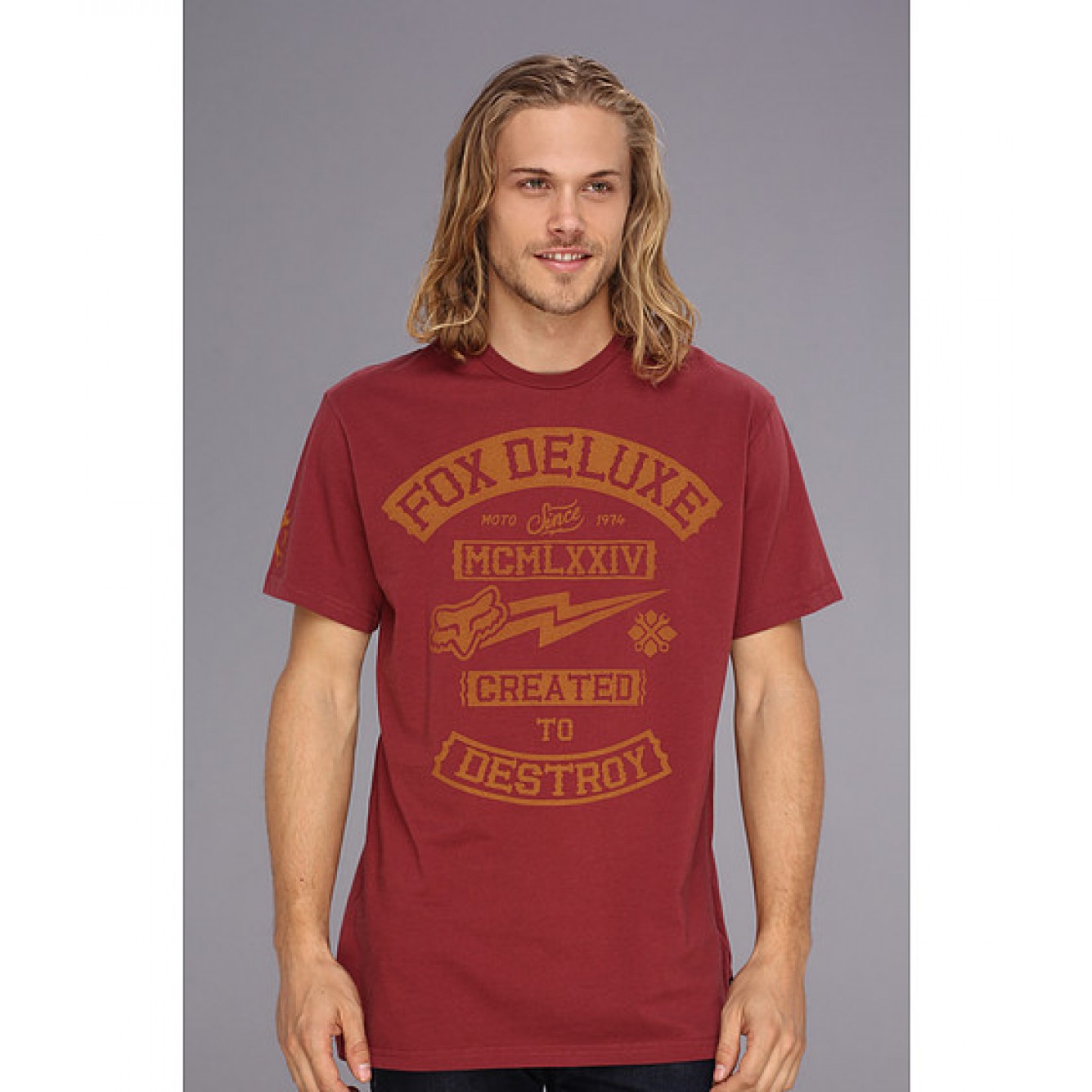 Fox | EverCloak SS Premium Tee Fox Deluxe Pomegranate